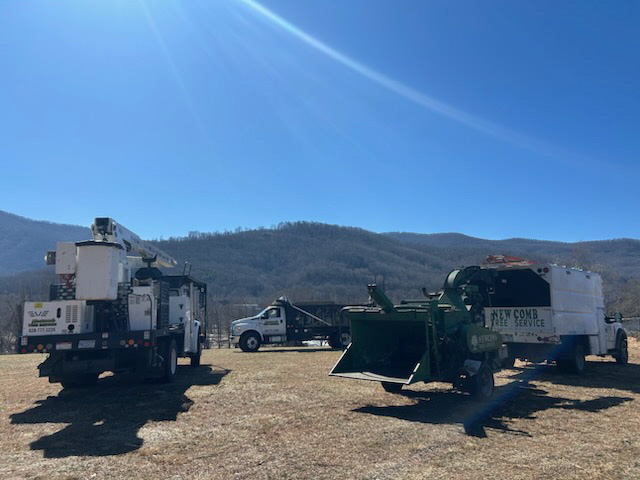 Tree service trucks